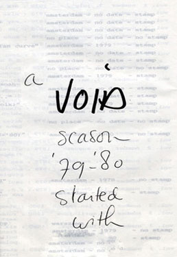Start voidseason
